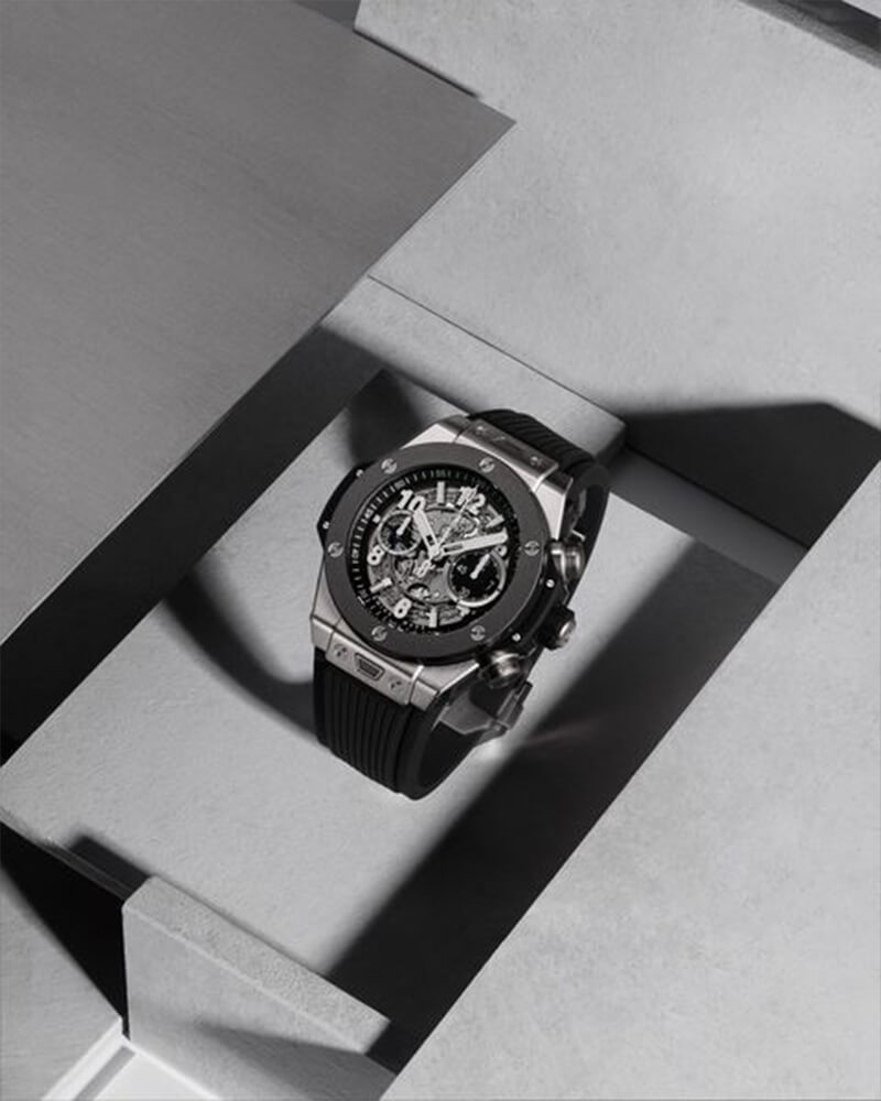 Apex Chronograph in Brushed Titanium